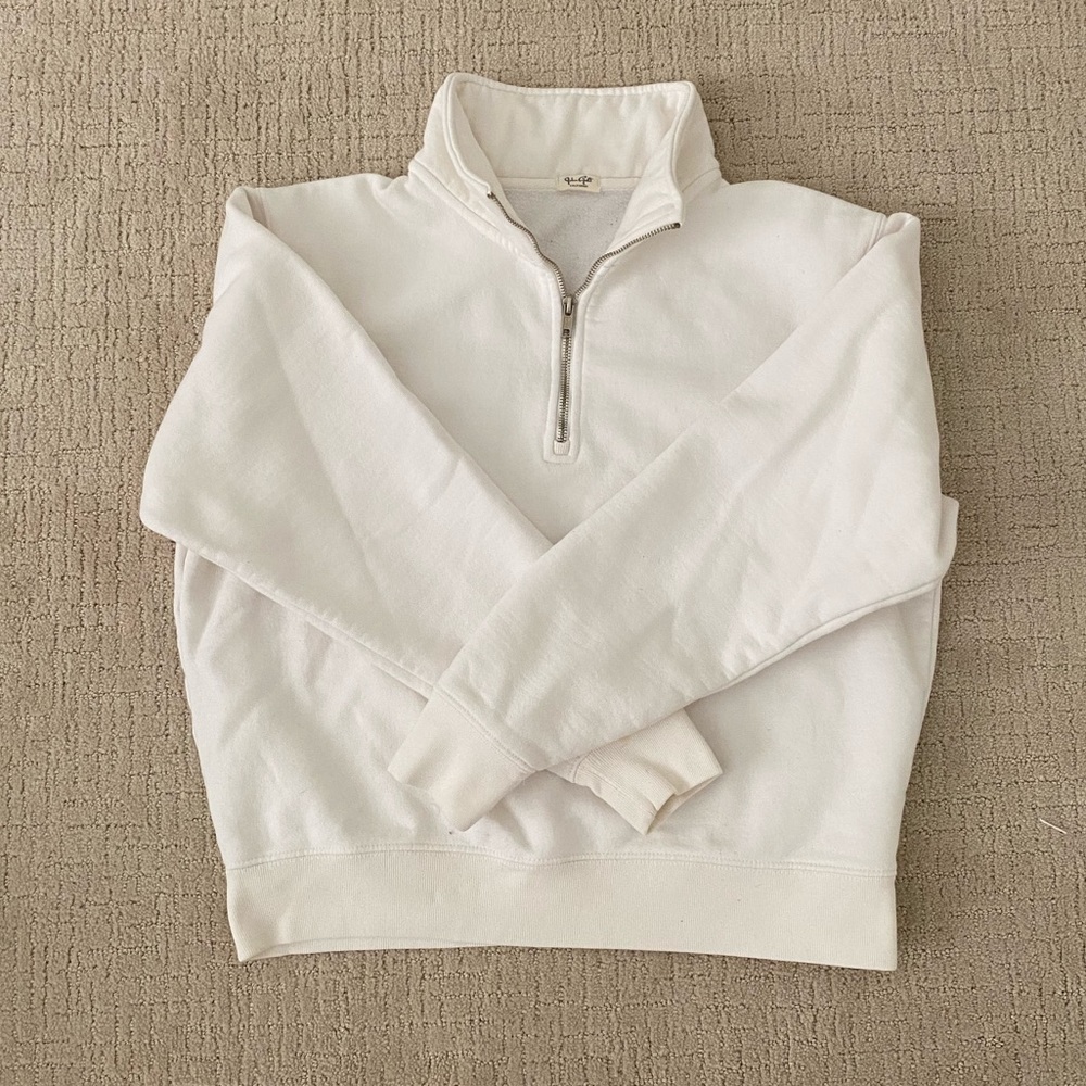 Quarter-zip sweatshirt